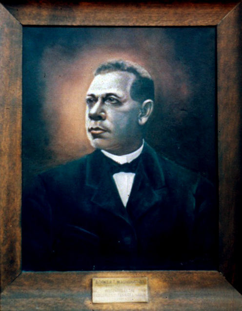 Painting of Booker T. Washington